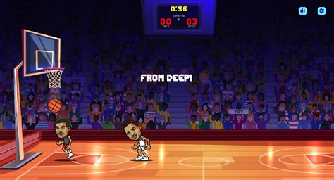 Aug 21, 2023 · Fun, fast-paced 1 on 1 basketball game with lots of action. Pick from a variety of characters and let the play begin. Go for crazy dunks, hit the stepback 3, or maybe even punch out your opponent! The controls are very simple: Use either the arrow keys or wasd to control your baller. Jump by pressing the up arrow, and jump again to shoot. 
